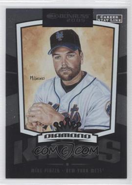 2005 Donruss - [Base] - Career Stat Line #15 - Diamond Kings - Mike Piazza /378