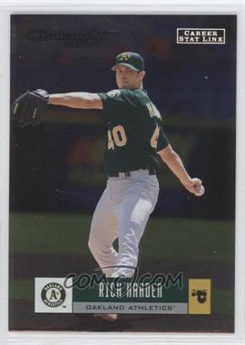 2005 Donruss - [Base] - Career Stat Line #289 - Rich Harden /234