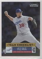 Team Checklist - Eric Gagne #/162