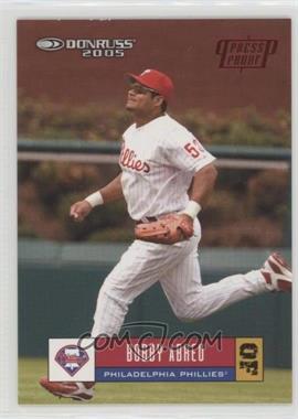 2005 Donruss - [Base] - Red Press Proof #292 - Bobby Abreu /200