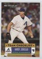 Team Checklist - Randy Johnson #/200