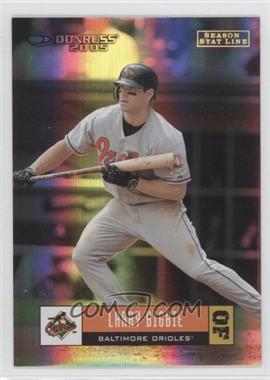 2005 Donruss - [Base] - Season Stat Line #108 - Larry Bigbie /134