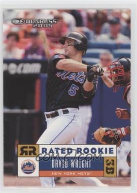 2005 Donruss - [Base] #33 - Rated Rookie - David Wright