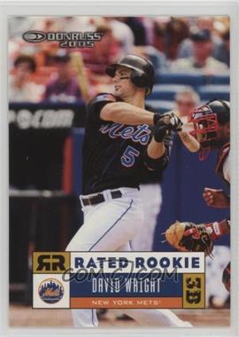 2005 Donruss - [Base] #33 - Rated Rookie - David Wright