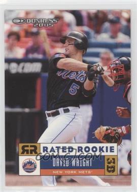 2005 Donruss - [Base] #33 - Rated Rookie - David Wright