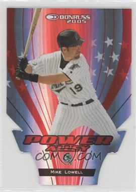 2005 Donruss - Power Alley - Red Die-Cut #PA-18 - Mike Lowell /250