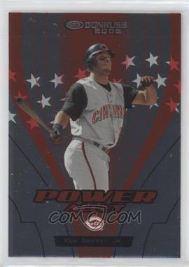 2005 Donruss - Power Alley - Red #PA-13 - Ken Griffey Jr. /2500