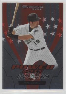 2005 Donruss - Power Alley - Red #PA-18 - Mike Lowell /2500