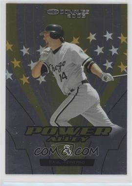 2005 Donruss - Power Alley - Yellow #PA-21 - Paul Konerko /100