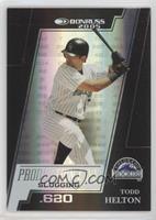 Todd Helton #/50