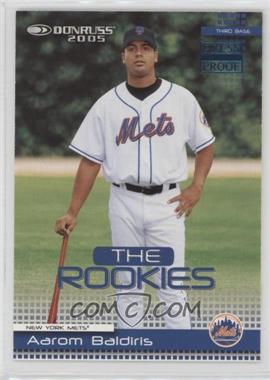 2005 Donruss - The Rookies 2004 - Blue Press Proof #35 - Aarom Baldiris /100