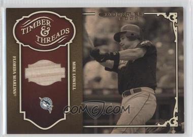 2005 Donruss - Timber & Threads - Bat #TT-32 - Mike Lowell