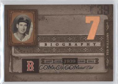 2005 Donruss Biography - Ted Williams Career Home Run #7 - Ted Williams