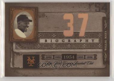 2005 Donruss Biography - Willie Mays Career Home Run #37 - Willie Mays