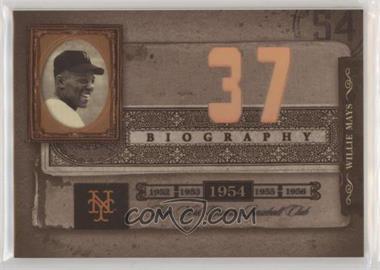 2005 Donruss Biography - Willie Mays Career Home Run #37 - Willie Mays