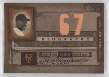 2005 Donruss Biography - Willie Mays Career Home Run #67 - Willie Mays