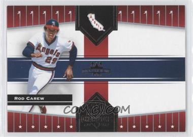 2005 Donruss Champions - [Base] - Black Impressions #262 - Rod Carew /5