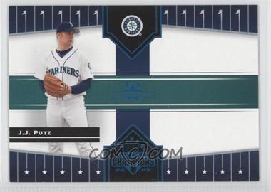 2005 Donruss Champions - [Base] - Blue Impressions #375 - J.J. Putz /100