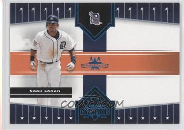 2005 Donruss Champions - [Base] - Blue Impressions #73 - Nook Logan /100