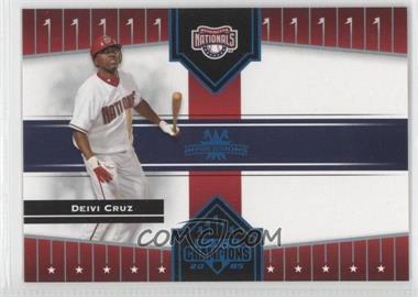 2005 Donruss Champions - [Base] - Blue Impressions #98 - Deivi Cruz /100