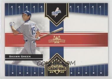 2005 Donruss Champions - [Base] - Gold Impressions #219 - Shawn Green /50