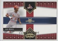 Lou Brock #/50