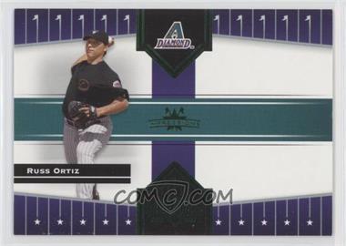 2005 Donruss Champions - [Base] - Green Impressions #390 - Russ Ortiz /25