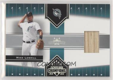 2005 Donruss Champions - [Base] - Impressions Materials #200 - Mike Lowell [EX to NM]