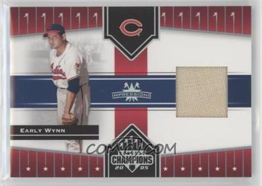 2005 Donruss Champions - [Base] - Impressions Materials #426 - Early Wynn