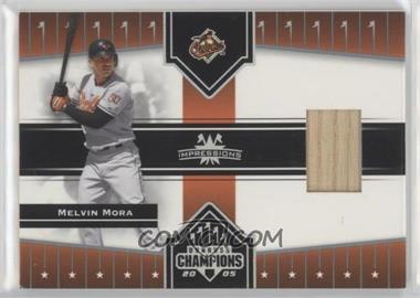 2005 Donruss Champions - [Base] - Impressions Materials #72 - Melvin Mora [EX to NM]