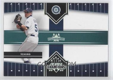 2005 Donruss Champions - [Base] - Impressions #10 - Ichiro