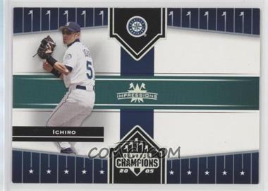 2005 Donruss Champions - [Base] - Impressions #10 - Ichiro