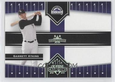 2005 Donruss Champions - [Base] - Impressions #113 - Garrett Atkins