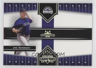 2005 Donruss Champions - [Base] - Impressions #151 - Joe Kennedy