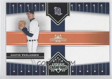 2005 Donruss Champions - [Base] - Impressions #381 - Justin Verlander