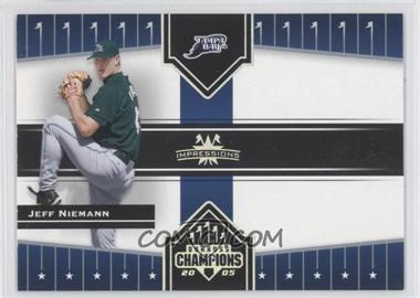 2005 Donruss Champions - [Base] - Impressions #402 - Jeff Niemann