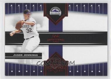 2005 Donruss Champions - [Base] - Red Impressions #199 - Jason Jennings /250