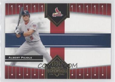 2005 Donruss Champions - [Base] #422 - Albert Pujols