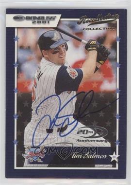 2005 Donruss Champions - Recollection Collection Autographs #130 - Tim Salmon (2001 Donruss #130) /10 [EX to NM]