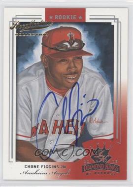 2005 Donruss Champions - Recollection Collection Autographs #155 - Chone Figgins (2003 Donruss Diamond Kings #155) /68