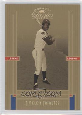 2005 Donruss Classics - [Base] - Gold Timeless Tributes #235 - Legends - Lou Brock /50