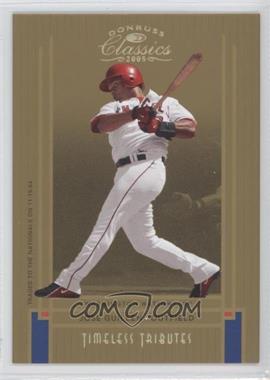 2005 Donruss Classics - [Base] - Gold Timeless Tributes #6 - Jose Guillen /50