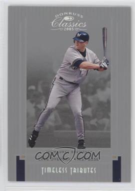 2005 Donruss Classics - [Base] - Silver Timeless Tributes #197 - Lyle Overbay /100 [Noted]