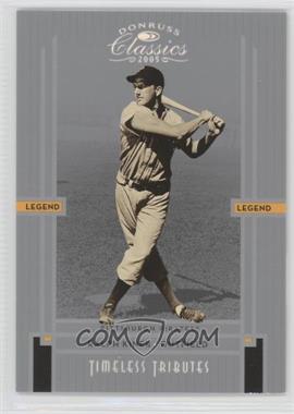 2005 Donruss Classics - [Base] - Silver Timeless Tributes #227 - Legends - Ralph Kiner /100