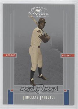 2005 Donruss Classics - [Base] - Silver Timeless Tributes #235 - Legends - Lou Brock /100