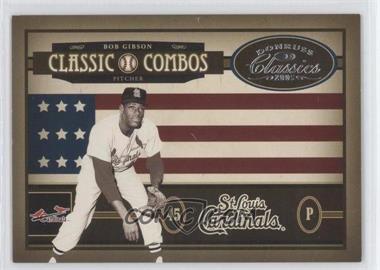 2005 Donruss Classics - Classic Combos #CC-44 - Bob Gibson, Tom Seaver /400