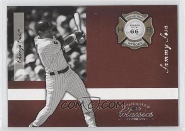 2005 Donruss Classics - Home Run Heroes #HR-21 - Sammy Sosa /1000