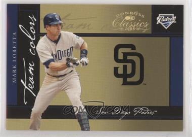 2005 Donruss Classics - Team Colors - Gold #TC-26 - Mark Loretta /50 [EX to NM]