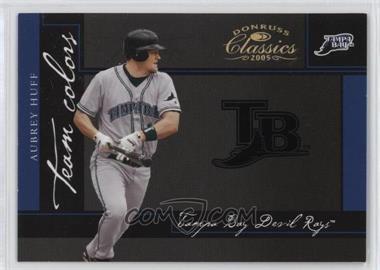 2005 Donruss Classics - Team Colors - Gold #TC-5 - Aubrey Huff /50