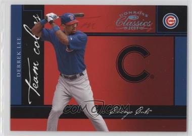 2005 Donruss Classics - Team Colors - Platinum #TC-10 - Derrek Lee /1